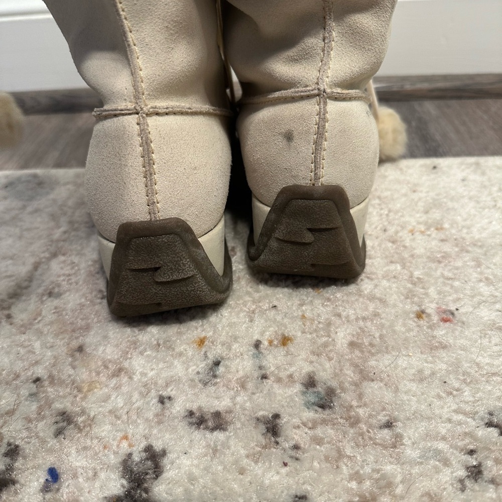 Sporto white leather weatherproof boots - Picture 9 of 14